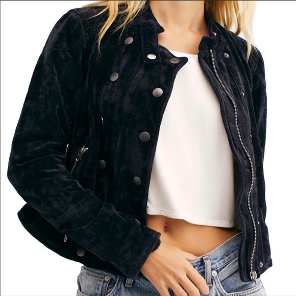 Free people dusk til dawn jacket black xs - Picture 1 of 2
